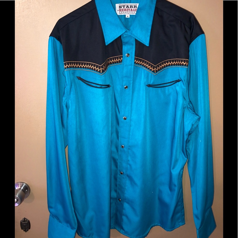 NWOT Starr Heritage Wear Cowboy Shirt